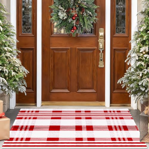 Ouddy Mode Christmas Door Mat Outdoor, 27.5' x...