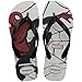 Havaianas Top Marvel Logomania, bianco-nero, 10-11