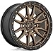 FUEL OFF-ROAD D681 REBEL 17X9, 6X5.5, 4.53, -12mm MATTE BRONZE BLACK BEAD RING - D68117908445