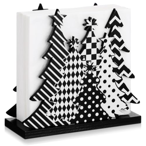 Namalu Christmas Tree Napkin Holder for Tables Cocktail Tissue Dispenser