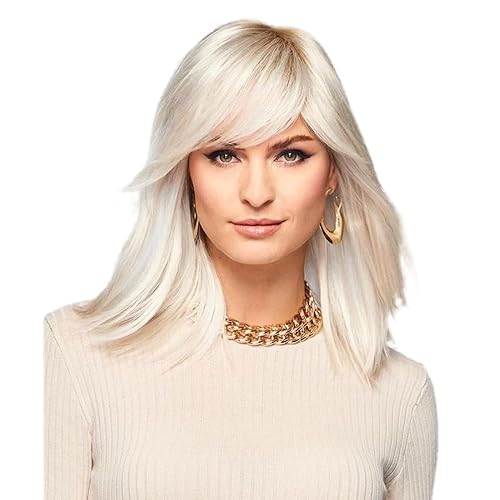 Gorra grande de Gabor 118in de largo ligeramente en ángulo corte liso monofilamento sintético con nudos