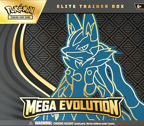 Pokémon TCG: Mega Evolution Elite Trainer Box - Mega Lucario