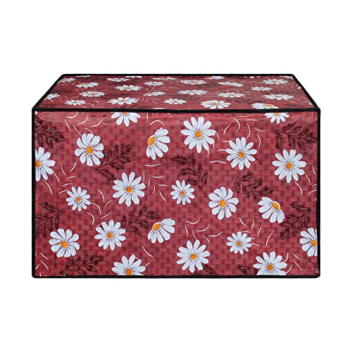 Image of DREAM KING Stylish Design & Printed Microwave Oven Cover Full Closure |waterproof & Dustproof Oven Cover Suitable for All Models - Multicolour SA08