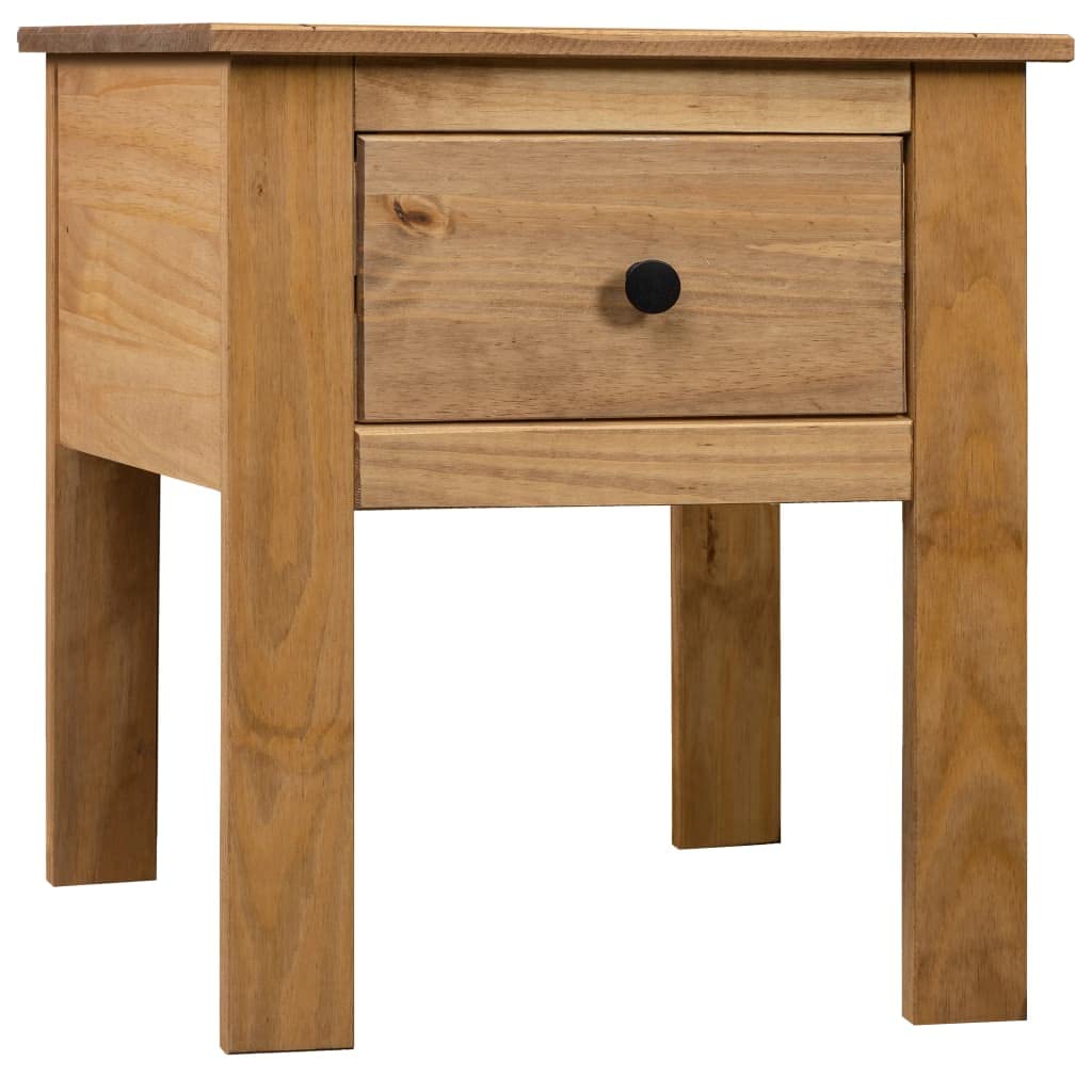 Table de Chevet en Bois de Pin Massif Contre le Désordre du Salon et Lit