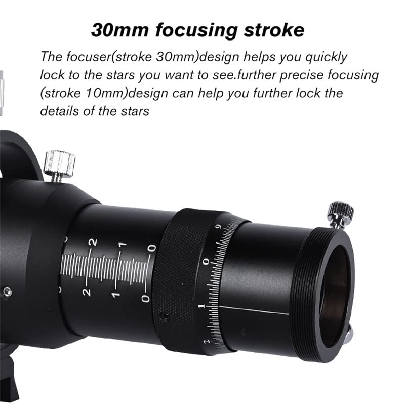 Accesorios para telescopios de 50mm 50190 con enfoque helicoidal doble 4
