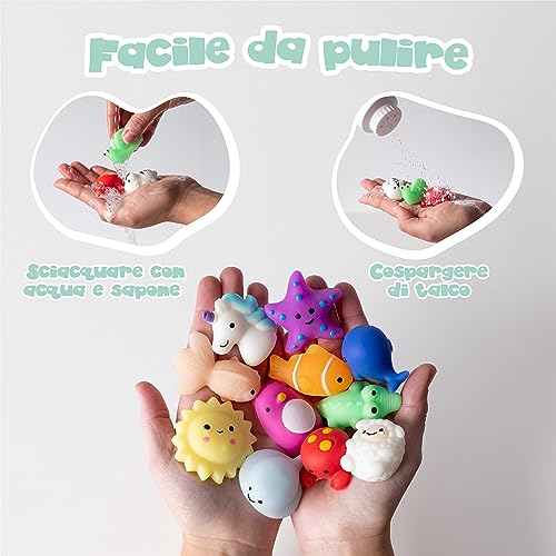 Squishy Piccoli Gadget Compleanno Bambini Pack 160 - Bonnyco | Mini Giochi Regalini Fine Festa Compleanno Bambini, Regalino Fine Festa Dopo Invitati, Mochi Kawaii Gadget | Pensierini Giochini Scuola - 5
