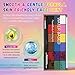 BRIMFULITE Face Painting Kit Non-toxic Body Paint Washable 18 Colors Facepaint Makeup Kit for Adults with 10 Face Paint Brushes for Halloween Party Cosplay Makeup (Color 001)