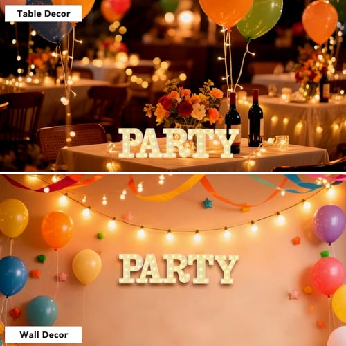 LED Buchstaben Lichter Alphabet,Leuchtbuchstabe mit Warmes & Kaltes Weiß,LED Brief Beleuchtung Buchstaben Nacht Lichter Dekoration für Geburtstagsfeier, Hochzeit, Kinderzimmer, Buchstaben J