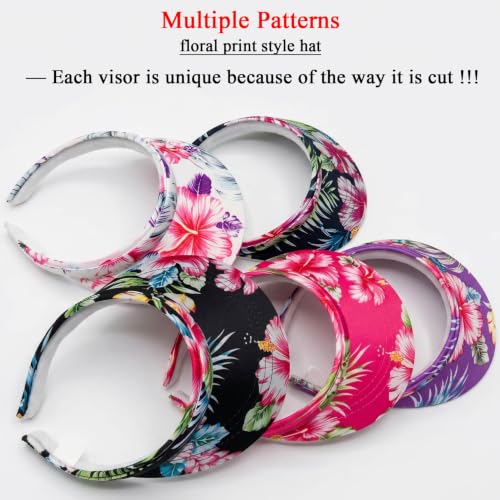 Image of 3 Pack Sports Sun Visor Hat Women Men Adjustable Clip On Visors Outdoor Golf Beach Cap