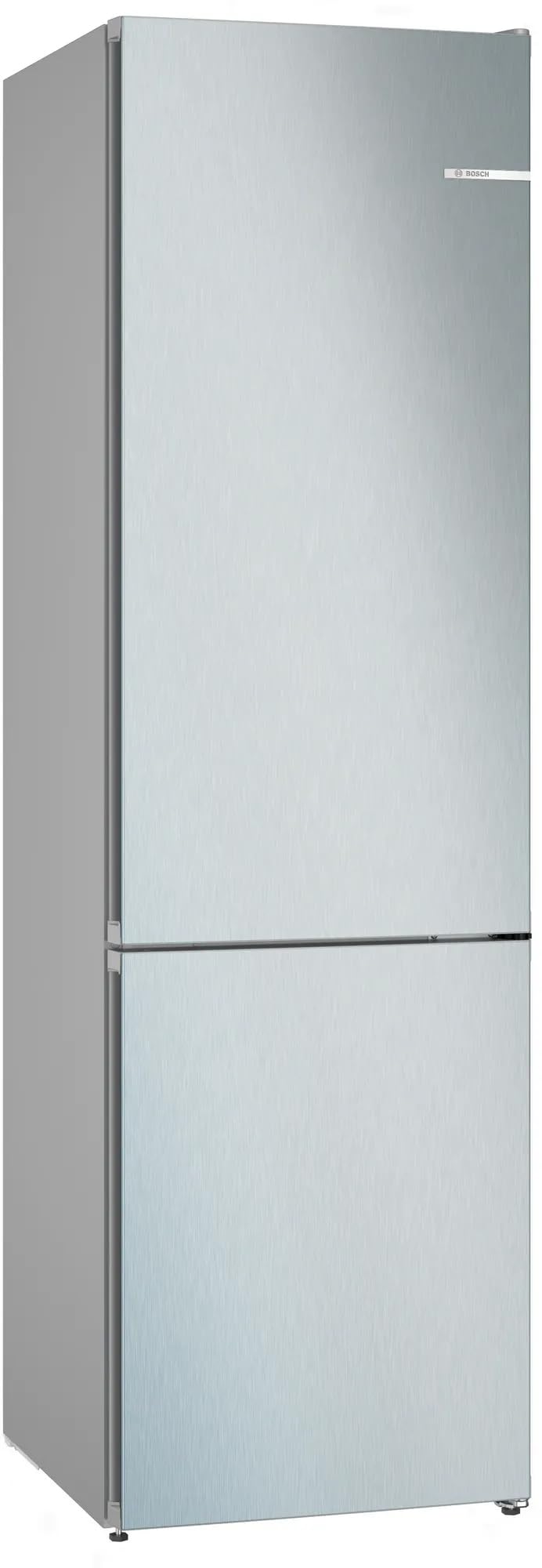 Bosch KGN392LBF, Serie 4, Kühl-Gefrier-Kombination, 203 x 60 cm, 260 L Kühlen & 103 L Gefrieren, VitaFresh XXL, NoFrost nie wieder abtauen, LED-Beleuchtung gleichmäßige Ausleuchtung, Gebürsteter Stahl