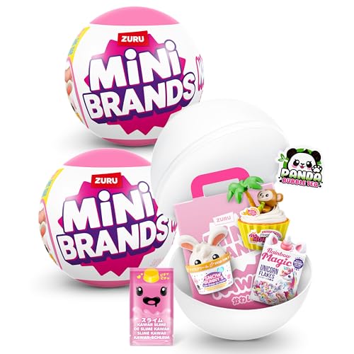 Mini Brands Cápsula Kawaii de ZURU, minis Kawaii coleccionables Sorpresa, Embalaje...