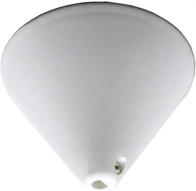Baldachin Weiß ø 110mm für Lampenkabel - Sicherer Deckentopf für Pendelleuchten