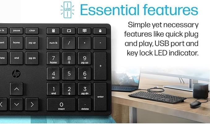 6セット未使用HP Halley USBキーボード L96909-291 マウス Amazon | HP Halley USB Keyboard DIB JPN 有線キーボード 日本語配列