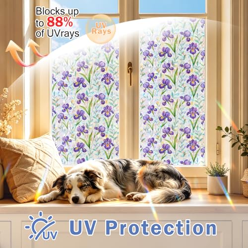 Vinilo Decorativo para Ventana Efecto Vidrio Teñido miniatura 5