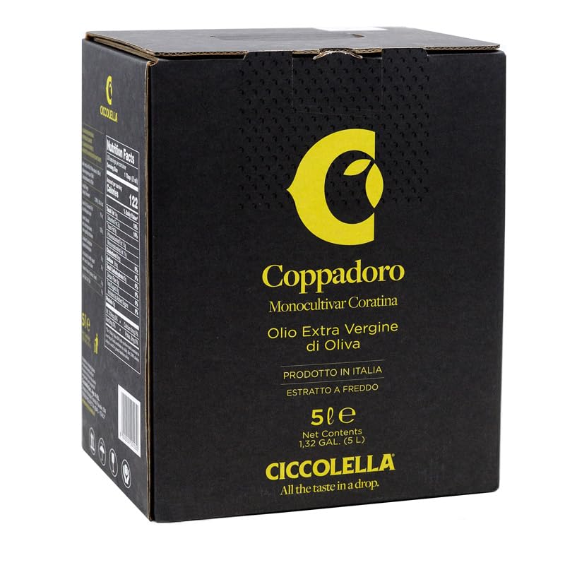 Huile d'Olive Extra Vierge Coppadoro Bag in Box 5 lt