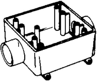 Cantex Outdoor Switch/Outlet Box Fsc Pvc 2 Gang