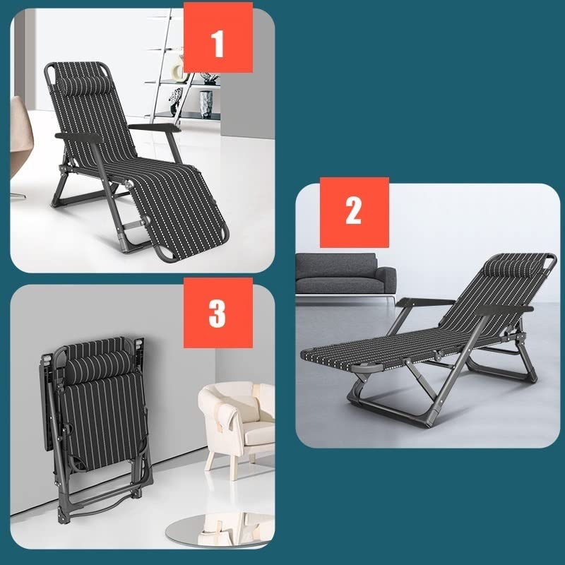 Chaise pliante réglable Zero Gravity pour votre terrasse ou véranda - 3
