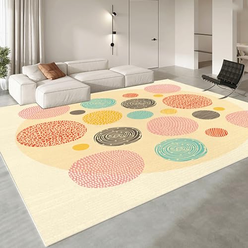 VRGT ���O �J�[�y�b�g �􉽊w�͗l �􂦂� 80*100cm ���胉�O�}�b�g ������� ����~�ߕt�� ����ɂ��� �k�� �C���e���A �����p���O �^�C�v9 �I�[���V�[�Y���K�p ���O�}�b�g ���g�[�Ή� ���r���O �����p