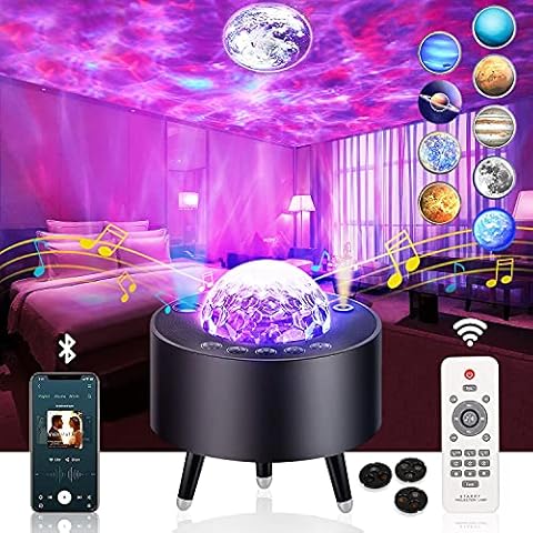 Galaxy Projector, Skylight Projector Lamp with Bluetooth Speaker & Remote Control, Starry Night Light Projector for Bedroom, Home Theater, Girl BoyGame Room Decor, Kids Gifts for , Mood Ambiance 2022 Cover