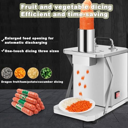 Cortadora eléctrica comercial de vegetales profesional miniatura 3