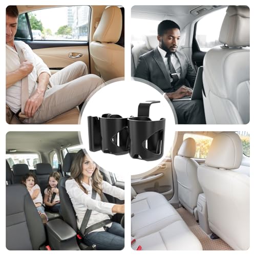 Porte-Gobelet pour Appui-Tête - Support Siège Auto et Snack - 4