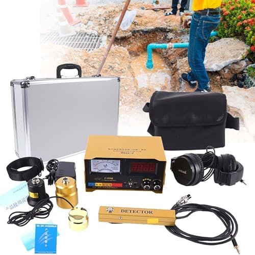 Rilevatore di perdite d'acqua ad ultrasuoni professionale, sensore ad alta sensibilità per il rilevamento accurato delle perdite di tubi in casa e all'aperto