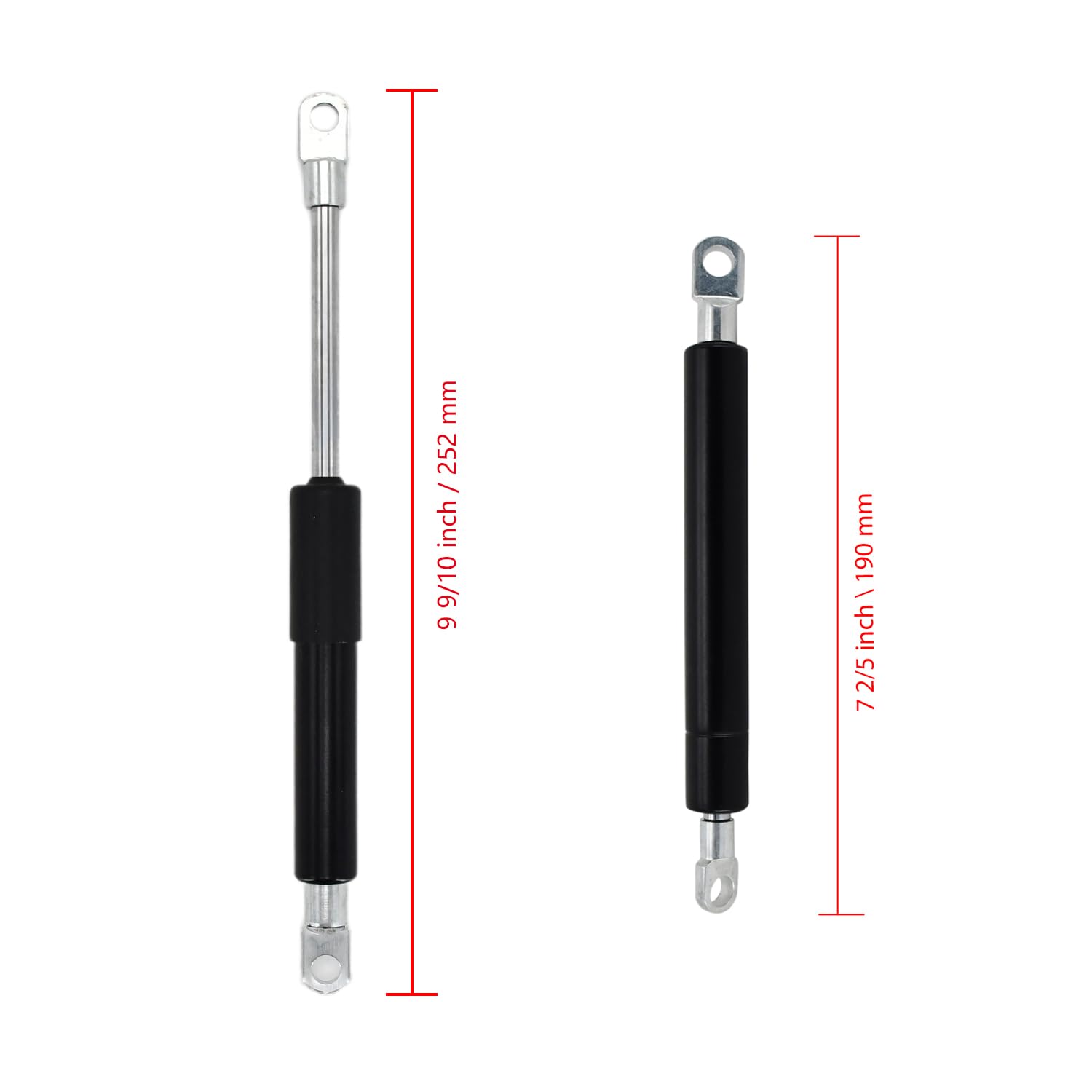 Notonparts 2Pcs Steering Shock Damper 109-2339 103-2913 Compatible