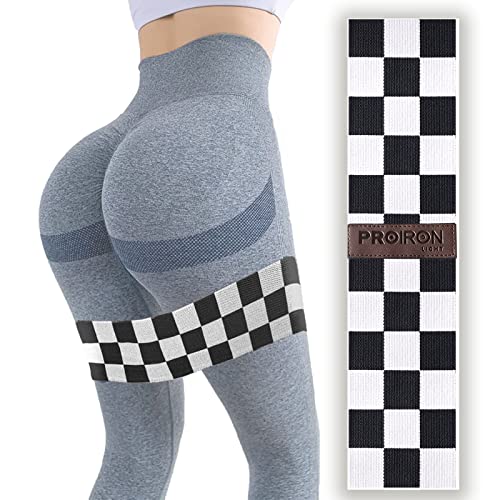 PROIRON Bande Elastique Fitness Bande de Résistance Set de Hip Bands Tissu Antidérapant pour Hanche Jambes Corps Fessiers Musculation Pilates Squat Sport Crossfit,Light Cover