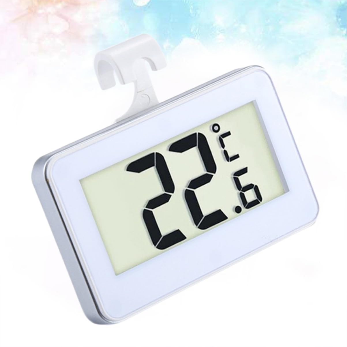Happyyami 6 Piezas termómetro digital termometro para frigorifico y congelador termometro casa temperatura del terrario termómetro de refrigerador termómetro exterior termómetro de nevera