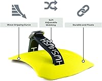 Vista 4 de Hush Bodysurfing - Tabla/plano de mano, Wiki hawaiano, avión de surf de mano, paleta de mano, planta renovable de plástico, diversión para todas