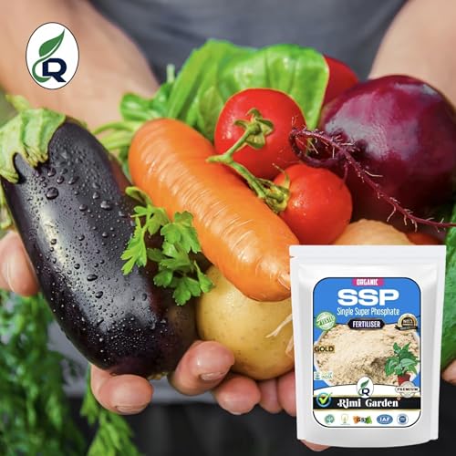 Image of Rimi Garden Ssp Single Super Phosphate, Essential Organic Fertilizer For Plant Growth With ++ Charged Growth Microbes(900 Gm), Powder