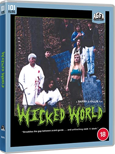 Wicked World AGFA cine de terror gore raro en formato físico coleccionable 3