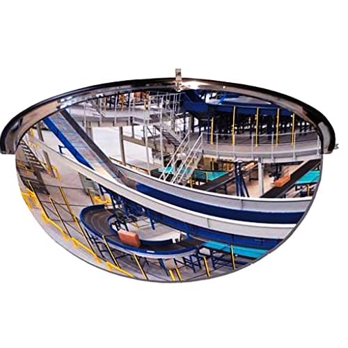 Miroir de securite demi-lune pour eliminer les angles morts en magasin