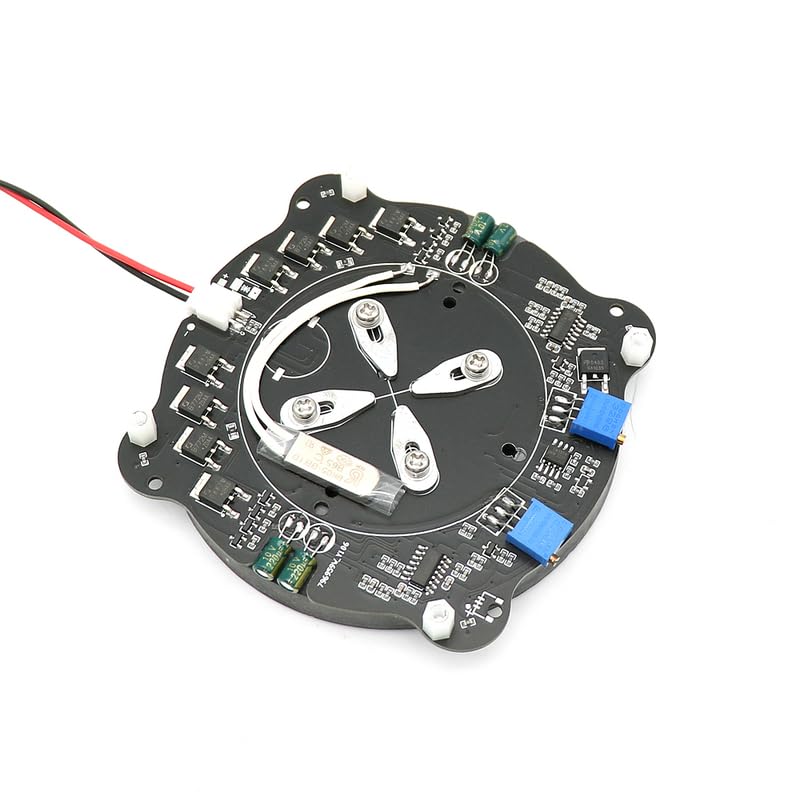 Módulo de levitación magnética con lámpara LED, plataforma de carga máxima de 500G, Kit de núcleo DIY para máquina de levitación magnética con potencia