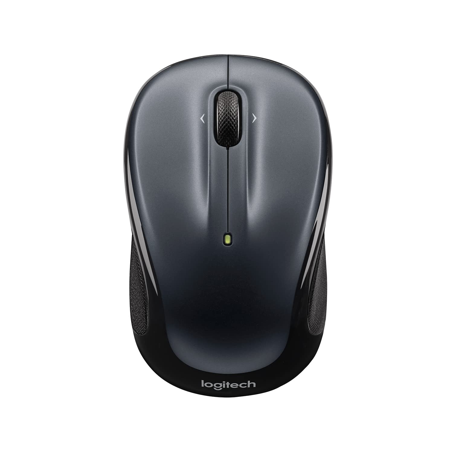 Logitech M325 Wireless Mouse, 2.4 GHz with USB Unifying Receiver, 1000 DPI Optical Tracking, 18-Month Life Battery, PC / Mac / Laptop - Dark Silver Black Grey