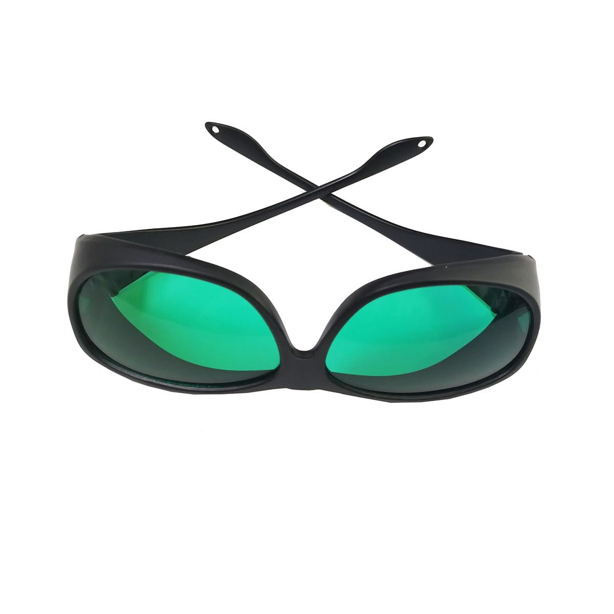 Lunettes de sécurité laser de physiothérapie de 650-808nm LED avec des lunettes de protection infrarouges de boîte pour semi-conducteur 808nm 650nm
