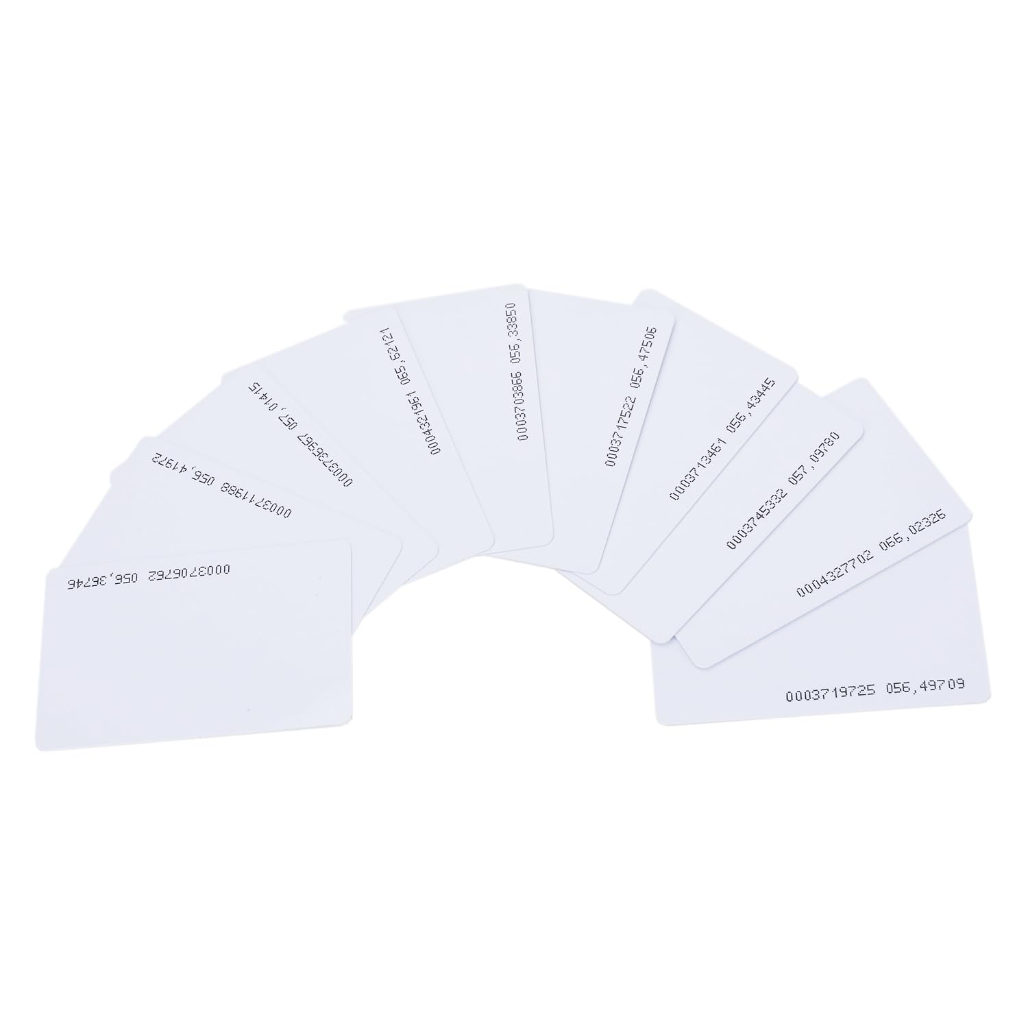 Carta ID Prossimità RFID 125 kHz TK4100 Sola Lettura per Controllo Accessi Smart Card