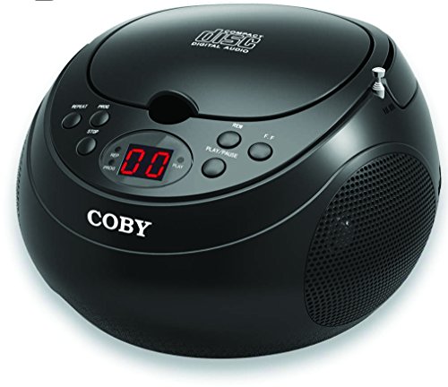 Coby CD Portable Boom Box with AM/FM Radio