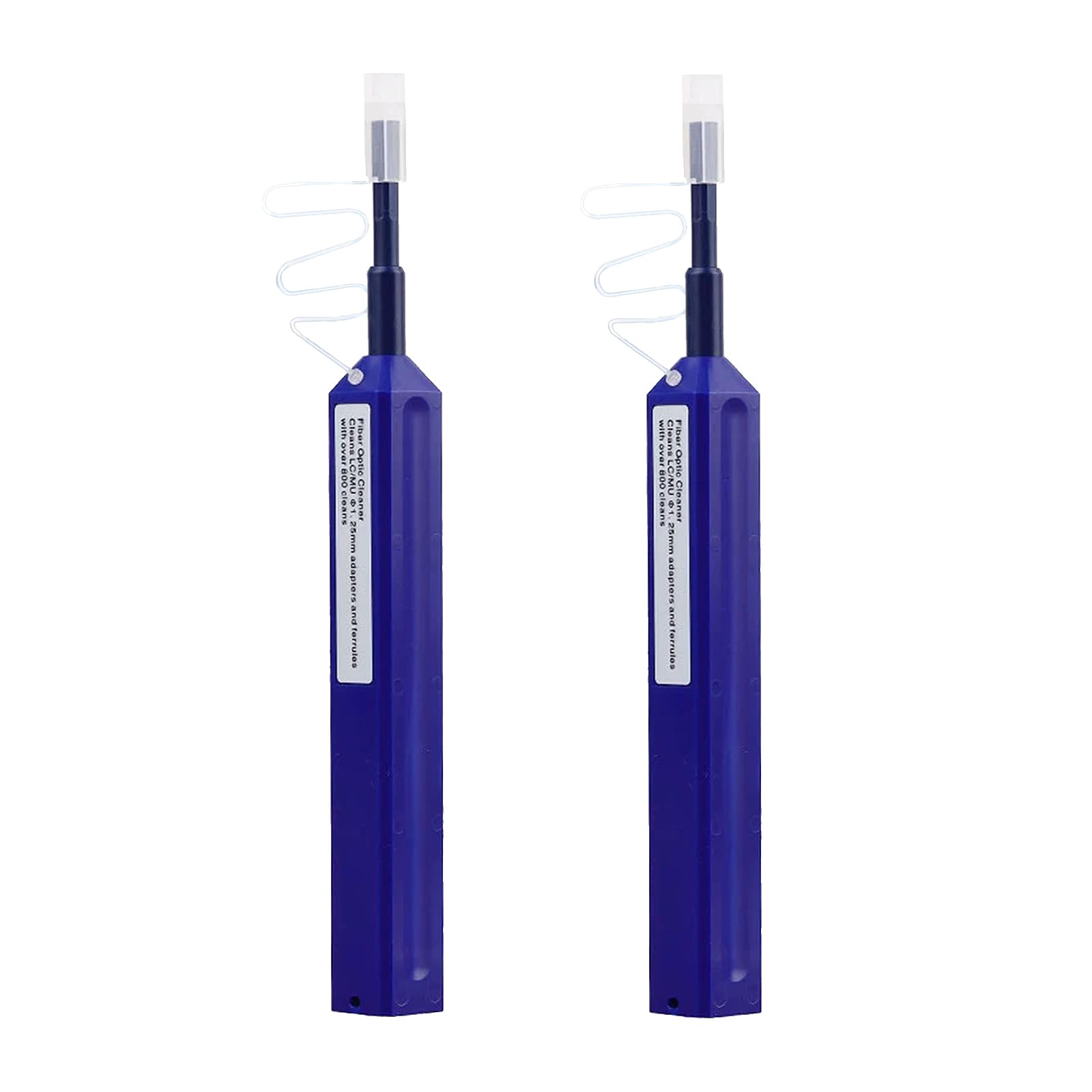 USON Glasfaser-Reinigungsstift, SC/FC/ST, 1,25 mm Steckverbinder, Glasfaser-Reinigungsstift, mehr als 800 Anwendungen, 5 Stück