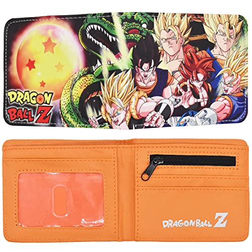 Monedero Chico Carteras para Hombre simyron Monedero de y Esfera del dragón Monedero Piel Hombre...