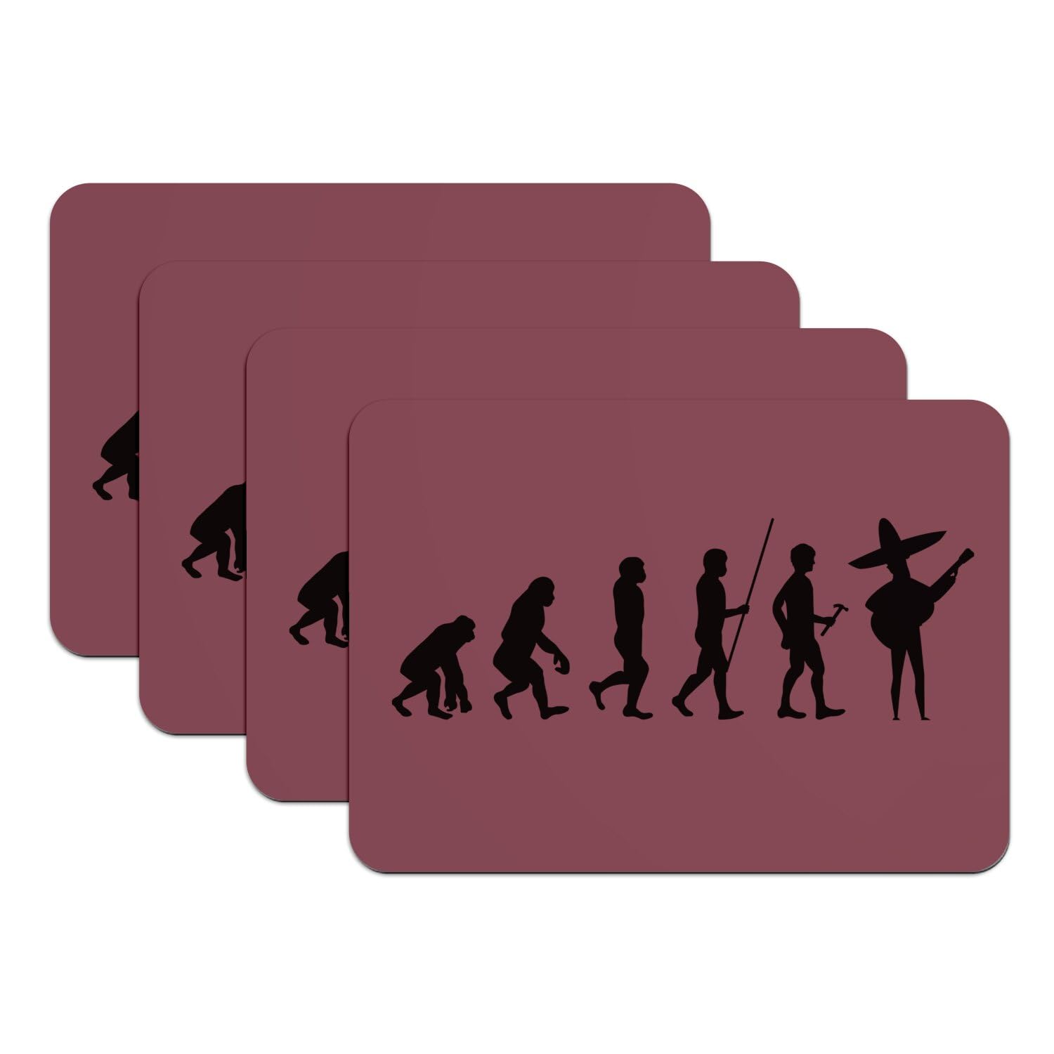 Set de table Mexique Mariachi lot de 4 idée cadeau pour mélomane