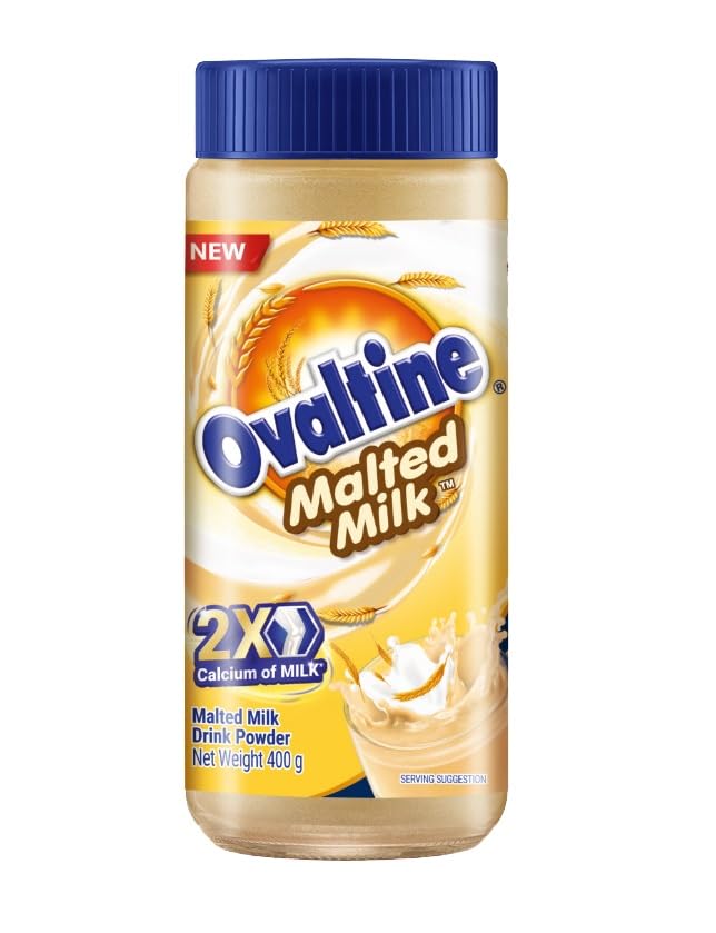 Ovaltine Malted Milk Drink Powder Rich And Delicious Chocolate Malty Flavored With 2X Calcium Of Milk 400gm Jar (B0D4VV85KV) Amazon Price History, Amazon Price Tracker