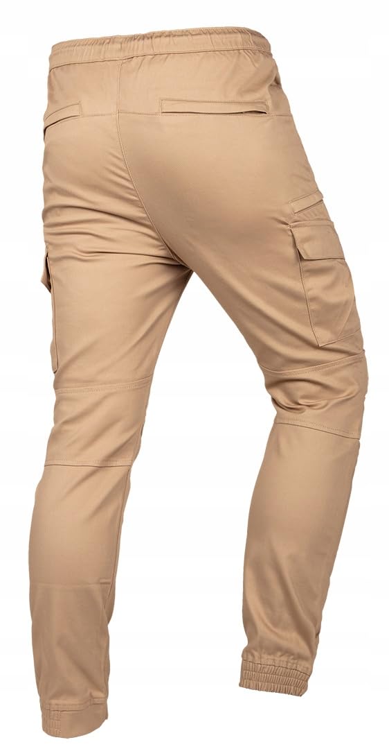 NEO TOOLS Pantalones cargo de algodón para hombre con bolsillos, pantalones de trabajo, chinos, tácticos, para exteriores, para caza, senderismo, pantalones de trabajo, elásticos, tallas XS-3XL