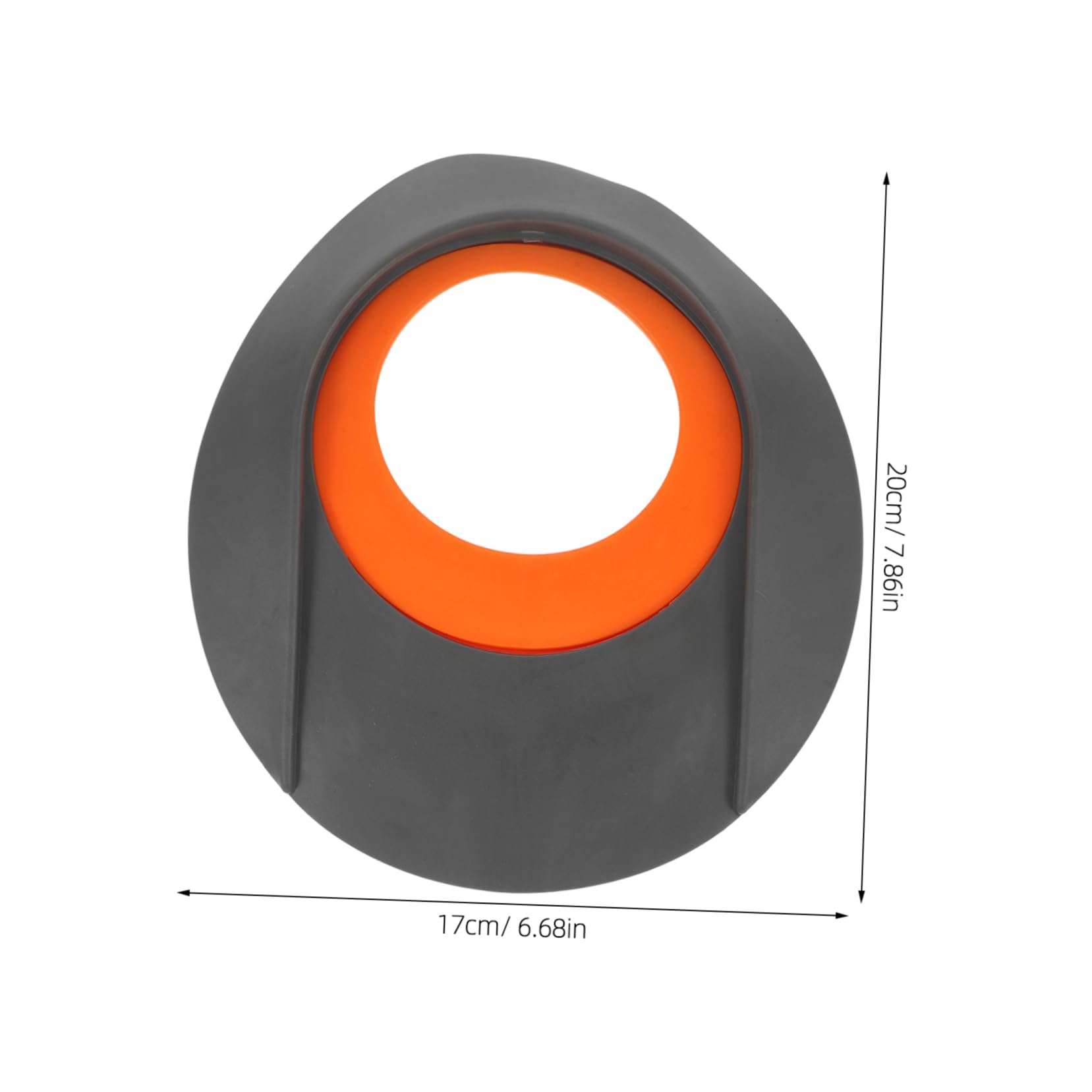 ARTSEWPLY Practice Putting Cups for Golf Indoor/Outdoor Grey Thermoplastic Rubber Portable Golf Accessory Cup