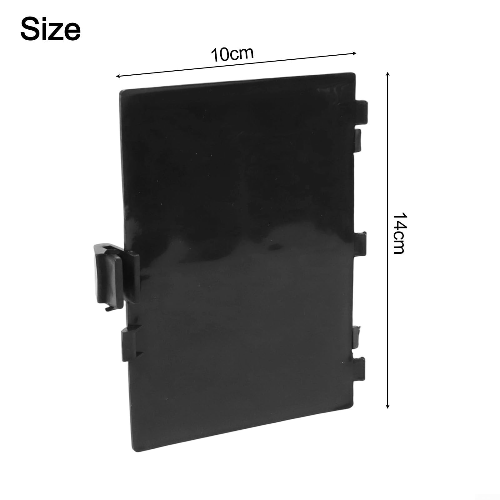 Per Fiat 500 Sinistra e Destra Anteriore Luce di Marcia Diurna Porta Ruota Arco Liner Ricambio OE 71752114 Materiale ABS