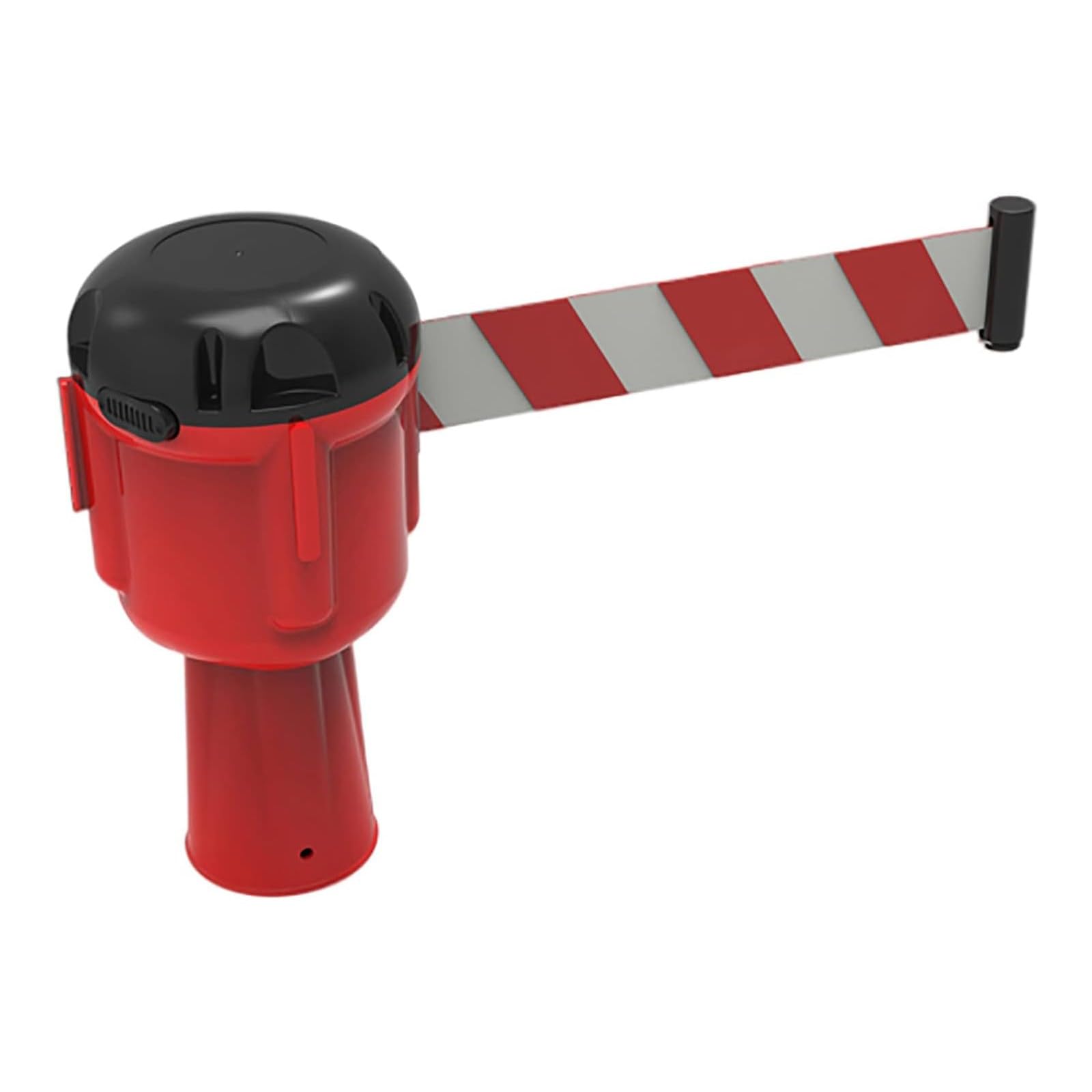 Bande de signalisation rétractable murale et sangle de sécurité pour la gestion des files d'attente