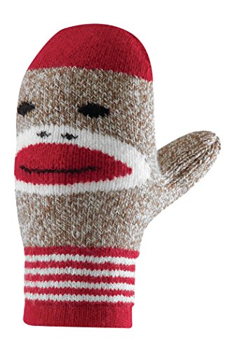 Image of Fox River Kids Red Heel Merino Wool Monkey Mittens