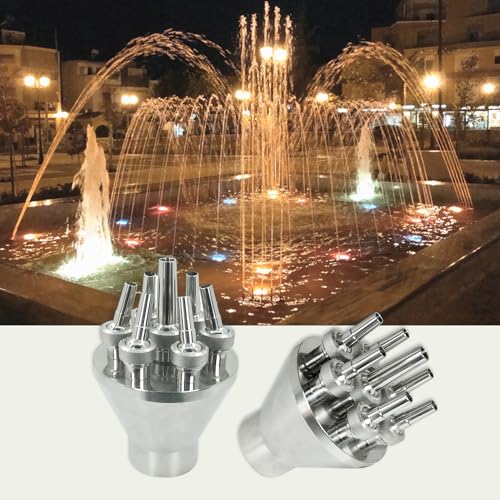 Buse de fontaine ajustable 5,1 cm réglable contre eau stagnante