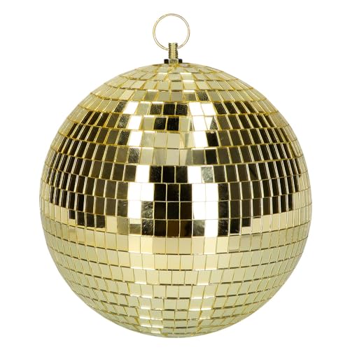 Boland - Bola de discoteca, brilhante, diâmetro aprox. 20 cm, Disco Fever, decoração para festas, decoração para pendurar, decoração para festas ou Ano Novo