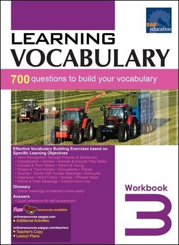 Buy SAP Learning Vocabulary Workbook Primary Level 3 Book Online at Low ...